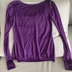 Deep purple top